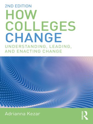 cover image of How Colleges Change